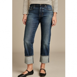 Lucky Brand lucky legend selvedge 90s loose crop