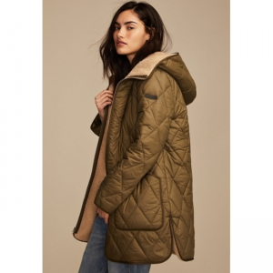 Lucky Brand military puffer jacket