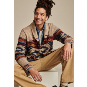 Lucky Brand southwest shawl cardigan