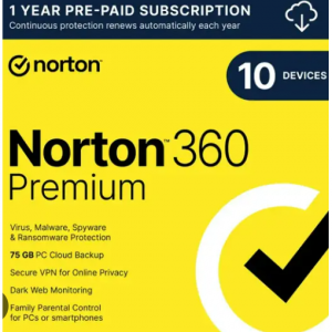 Norton Black Friday & Cyber Monday Sale up to 75% OFF, AntiVirus Plus $19.99