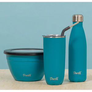 Peacock 藍色保溫杯3件套