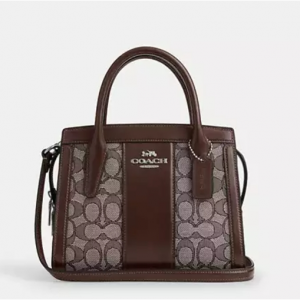Coach Andrea Carryall Bag In Signature Jacquard