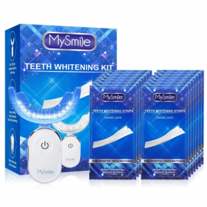 MySmile 28pc Teeth Whitening Strips Kit with 28XLED Powerful Light @ Walmart