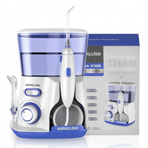 Waterpulse 800ml Electric Dental Water Flosser Oral Irrigator with 5 Tips Cleaner Oral @ Walmart