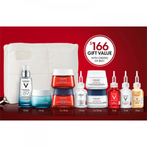 Black Friday: 25% Off Sitewide + Free 11-Pc. Gift ($116 Value) @ Vichy CA