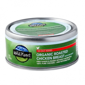 Wild Planet Organic Roasted Chicken Breast No Salt Added -- 5 oz