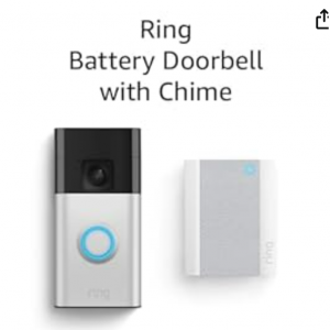 44% off All-new Ring Battery Doorbell with Ring Chime @Amazon