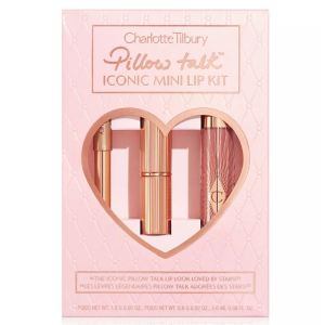 Charlotte Tilbury Pillow Talk迷你唇釉套装 ($43 value)