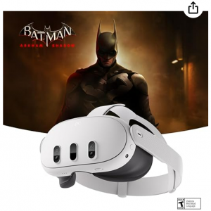 512GB Meta Quest 3 Mixed Reality VR Headset - Batman: Arkham Shadow for $499 @Amazon