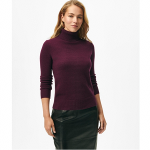 Brooks Brothers 女士高领毛衣