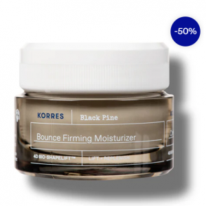 50% Off Black Pine Bounce Firming Moisturizer 40mL @ KORRES