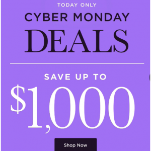 Up To $1000 Off Cyber Monday Deals @ Raymour & Flanigan