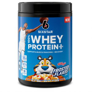 Six Star Whey Protein Powder Plus,  Kellogg’s Frosted Flakes Flavor, 1.8lb @ Amazon