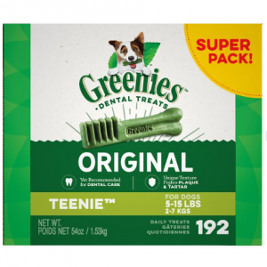Greenies Teenie Original Chicken Flavor Dental Dog Treats