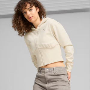 PUMA Dare To Women's Cropped Zip-Up Hoodie