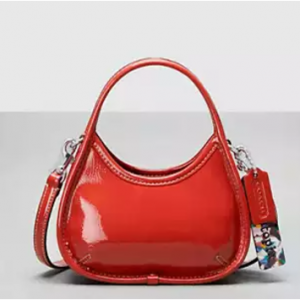 Coach Mini Ergo Bag In Crinkle Patent Coachtopia Leather @ Coach Canada