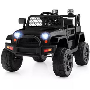 Costway 12V Kids Ride On Truck Car Electric Vehicle Remote w/ Music & Light