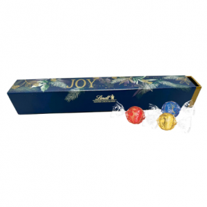 Lindt LINDOR 节日欢乐巧克力礼盒 10颗