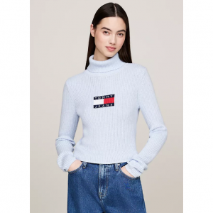 Tommy Jeans女士翻领毛衣