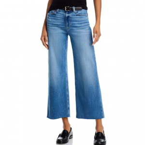 PAIGE Anessa High Rise Wide Leg Ankle Jeans