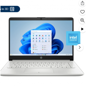 Walmart - HP 14" 笔记本(N4120 4GB 64GB) ，直降$120 