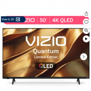 VIZIO 50" Class Quantum 4K QLED HDR Smart TV (NEW) VQD50S-0809 for $248 @Walmart