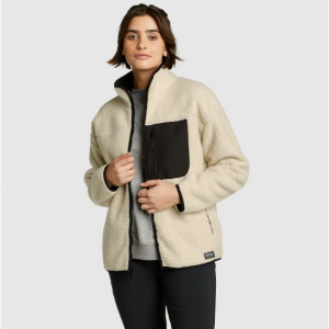 Eddie Bauer Chilali Faux Shearling 女士抓绒外套