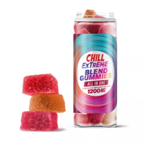 All in One Blend - 40mg Gummies - 4 Cannabinoid Blend - Chill Extreme