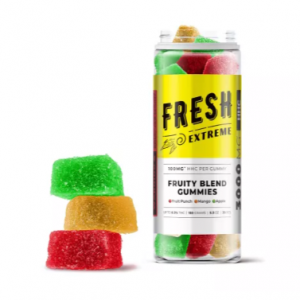 100mg HHC Cube Gummies - Fruity Blend - Fresh