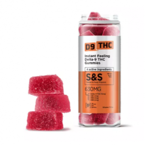 21mg Instant Feeling Nano Gummies - D9, CBN, CBG, CBC - D9 THC