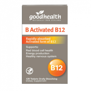 Good Health B Activated B12 120 tablets