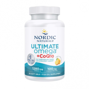 Nordic Naturals Ultimate Omega + CoQ10 60 softgels