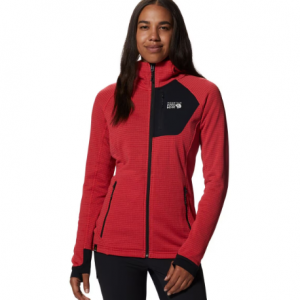 Polartec Power Grid Full-Zip Hooded Jacket - Women's