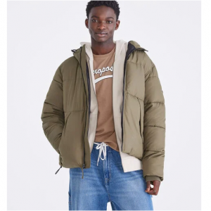 Aeropostale Hooded Heavyweight Puffer Jacket