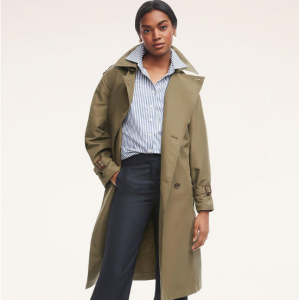 60% Off Oversized Trench Coat @ Brooks Brothers AU