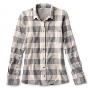 Orvis Women’s Snowy River Brushed Knit Long-Sleeved Shirt 格紋襯衣