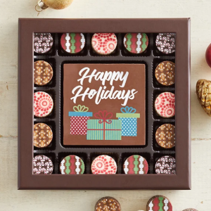 Simply Chocolate® Holiday Bar & Truffles 17 pc