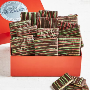 Simply Chocolate® Holiday Chocolate Grahams