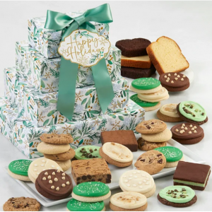 Happy Holidays Bakery Gift Tower