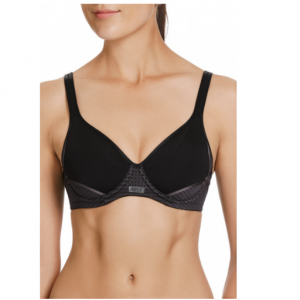 80% Off Electrify Mesh Padded Bra - Black @ Berlei UK