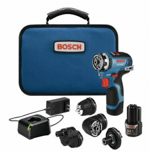 Bosch 12V Max EC Flexiclick 5 In 1 Drill/Driver Kit @ Acme Tools