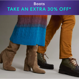 Saks OFF 5TH - Extra 30% Off Boots (Cole Haan, Stuart Weitzman, G.H. Bass, Sam Edelman & More) 