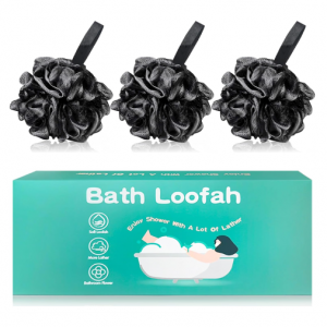 Amazerbst loofah,loofah Sponge for Women and Men,Pack of 3 @ Amazon