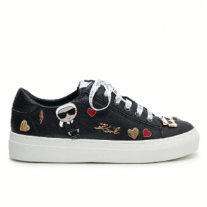 Karl Lagerfeld Paris Cate Pins Lace Up Sneaker 板鞋