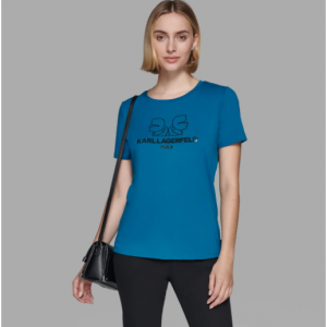 Karl Lagerfeld Paris Double Karl Head Tee T恤