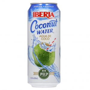 Iberia Coconut Water with Pulp 16.9 fl oz (Pack of 24) @ Amazon