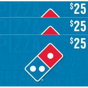 Domino's价值$25的礼卡仅需$20 @ eGifter