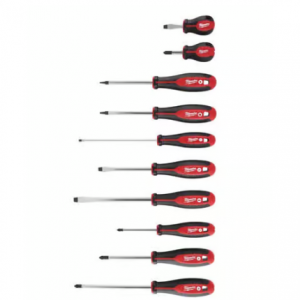 Milwaukee 3 to 8 in. L Phillips/Slotted Screwdriver Set 10 pc @ Ace Hardware