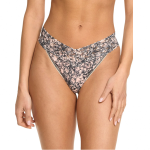 Hanky Panky Printed Signature Lace Original Rise Thong Outline Sale