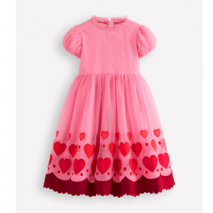 Boden Appliqué Hem Tulle Dress 连衣裙